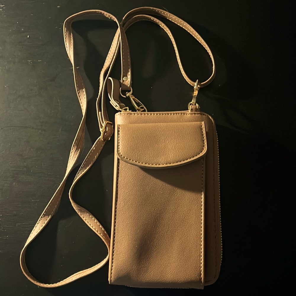 Brown Phone Shoulder bag